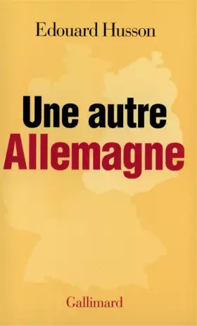 Couverture du produit · Une autre Allemagne