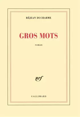 Couverture du produit · Gros Mots