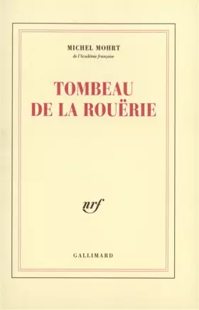 Couverture du produit · Tombeau de la rouerie