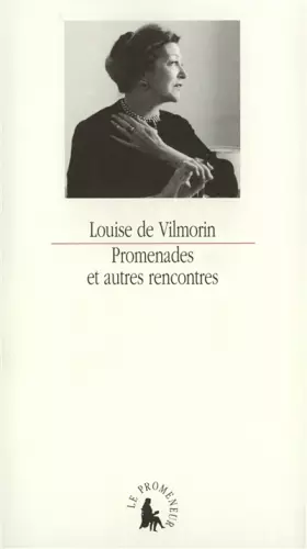 Couverture du produit · Promenades et autres rencontres