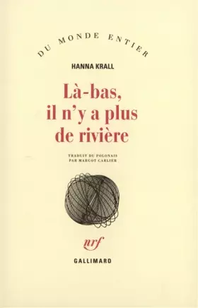 Couverture du produit · Là-bas il n'y a plus de rivière