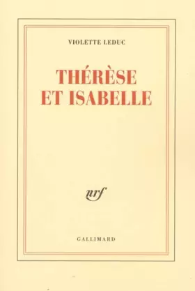 Couverture du produit · Thérèse et Isabelle