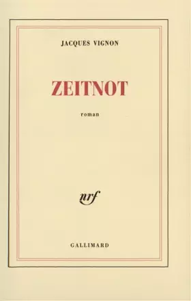 Couverture du produit · Zeitnot
