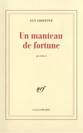 Couverture du produit · Un Manteau de fortune