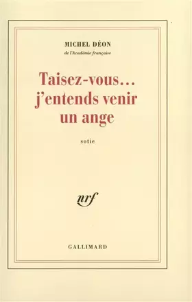 Couverture du produit · Taisez-vous... J'entends venir un ange