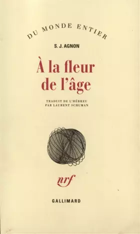 Couverture du produit · A la fleur de l'âge