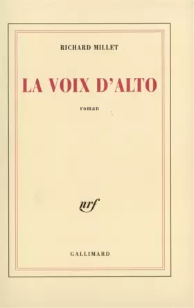 Couverture du produit · La Voix d'alto