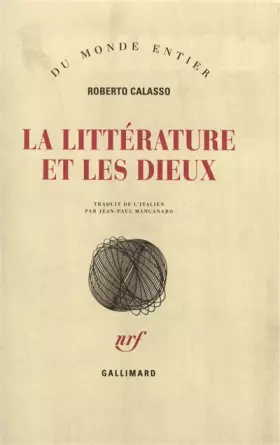 Couverture du produit · La Littérature et les Dieux