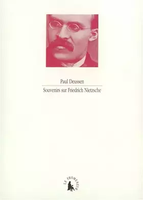 Couverture du produit · Souvenirs sur Friedrich Nietzsche
