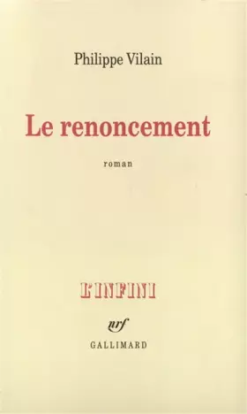 Couverture du produit · Le Renoncement