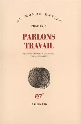 Couverture du produit · Parlons travail