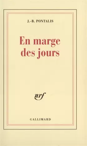 Couverture du produit · En marge des jours