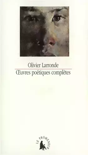Couverture du produit · Oeuvres poétiques complètes