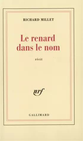 Couverture du produit · Le Renard dans le nom