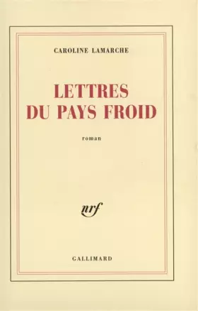 Couverture du produit · Lettres du pays froid
