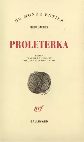 Couverture du produit · Proleterka
