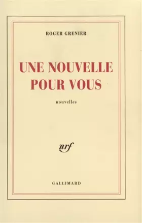 Couverture du produit · Une Nouvelle pour vous