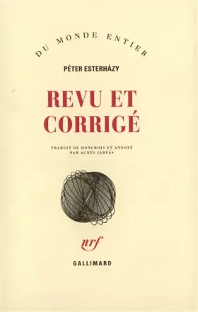Couverture du produit · Revu et corrigé