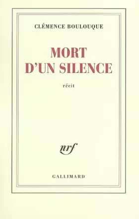 Couverture du produit · Mort d'un silence