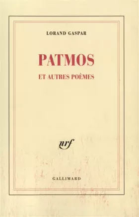 Couverture du produit · Patmos et autre poèmes