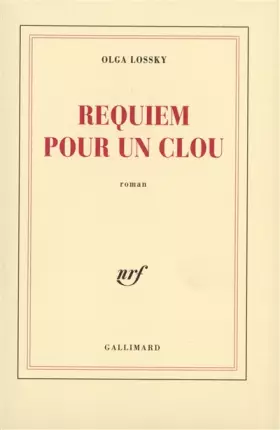 Couverture du produit · Requiem pour un clou