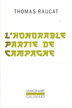 Couverture du produit · L'Honorable partie de campagne