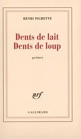 Couverture du produit · Dents de lait Dents de loup