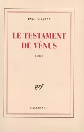Couverture du produit · Le testament de Vénus