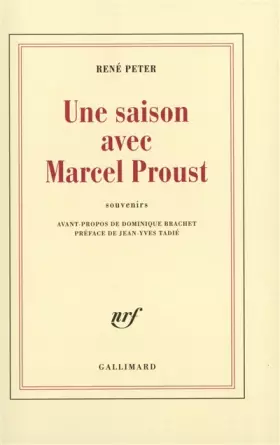 Couverture du produit · Une Saison avec Marcel Proust: Souvenirs