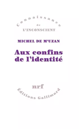 Couverture du produit · Aux confins de l'identité
