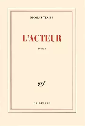 Couverture du produit · L'acteur