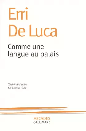 Couverture du produit · Comme une langue au palais