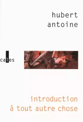 Couverture du produit · Introduction à tout autre chose