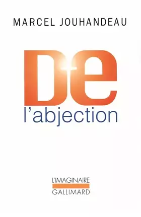Couverture du produit · De l'abjection