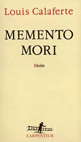 Couverture du produit · Memento mori