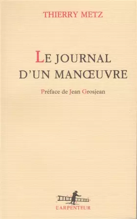Couverture du produit · Le Journal d'un manoeuvre
