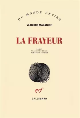 Couverture du produit · La frayeur