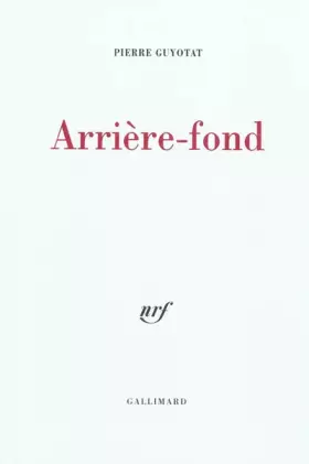 Couverture du produit · Arrière-fond