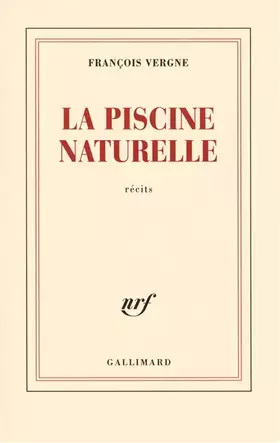 Couverture du produit · La piscine naturelle