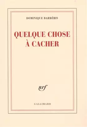 Couverture du produit · Quelque chose à cacher