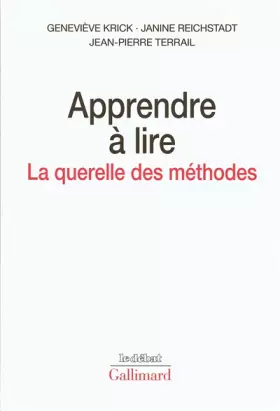 Couverture du produit · Apprendre à lire: La querelle des méthodes