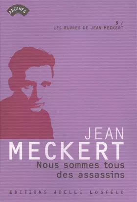 Couverture du produit · Nous sommes tous des assassins