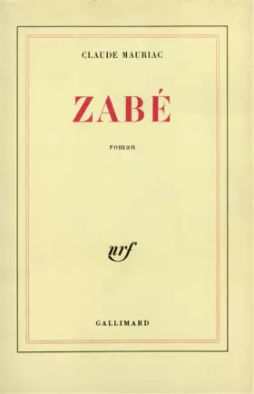Couverture du produit · Zabé
