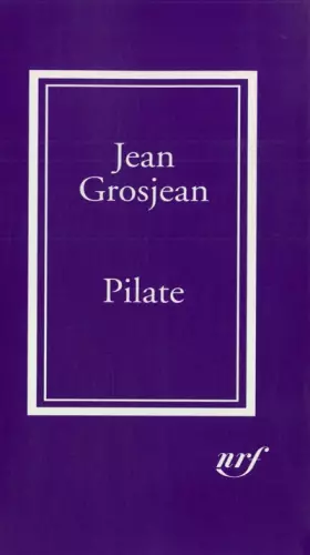 Couverture du produit · Pilate