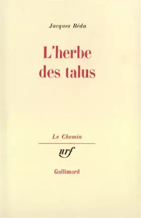 Couverture du produit · L'Herbe des talus