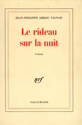 Couverture du produit · Le rideau sur la nuit