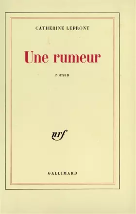 Couverture du produit · Une Rumeur