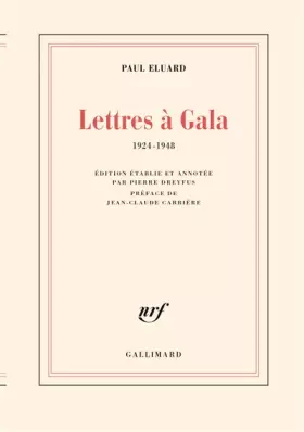 Couverture du produit · Lettres à Gala, 1924-1948