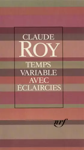 Couverture du produit · Temps variable avec éclaircies