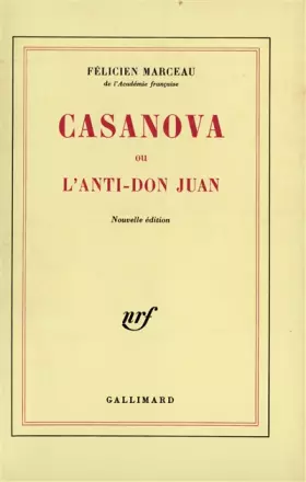 Couverture du produit · Casanova ou L'anti-Don Juan